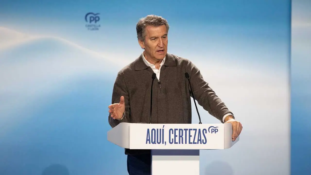 El presidente del Partido Popular, Alberto N&uacute;&ntilde;ez Feij&oacute;o.