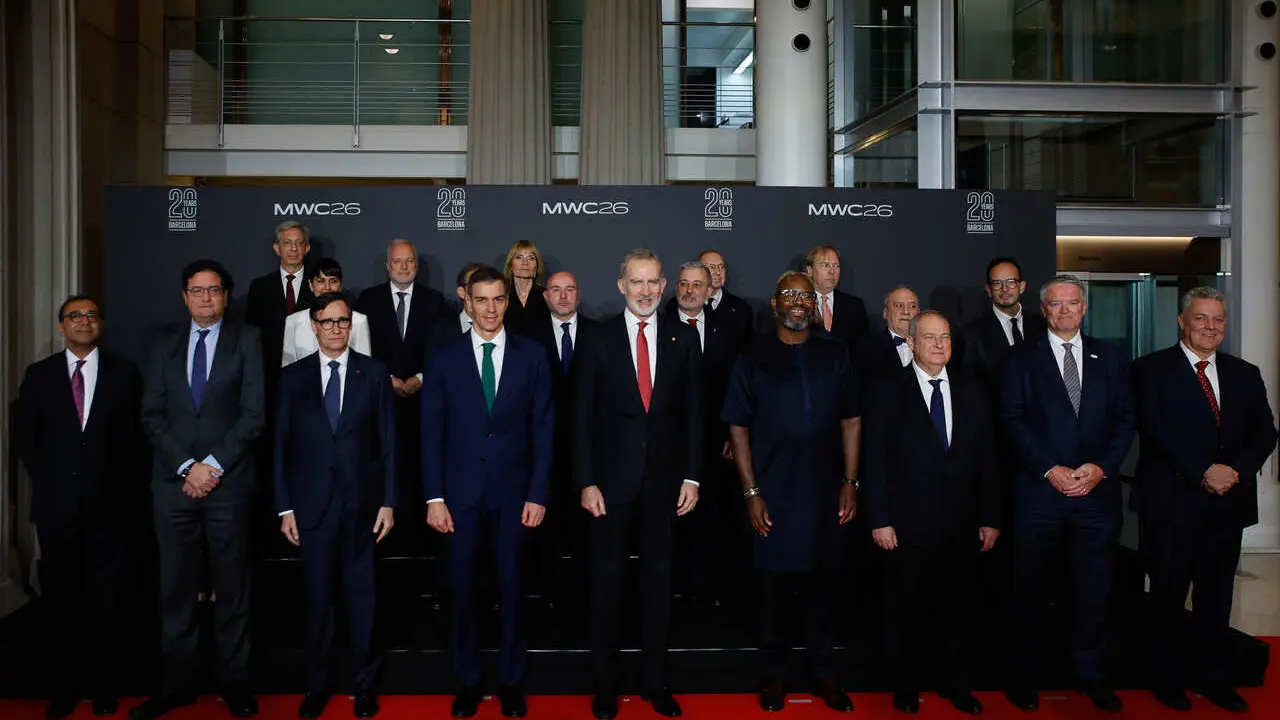 Foto de familia de la cena inaugural