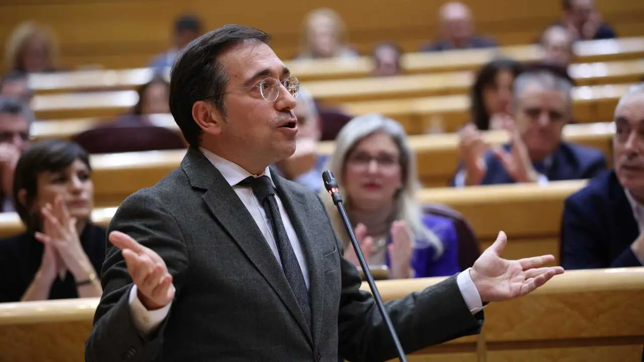 El ministro de Asuntos Exteriores, Uni&oacute;n Europea y Cooperaci&oacute;n, Jos&eacute; Manuel Albares