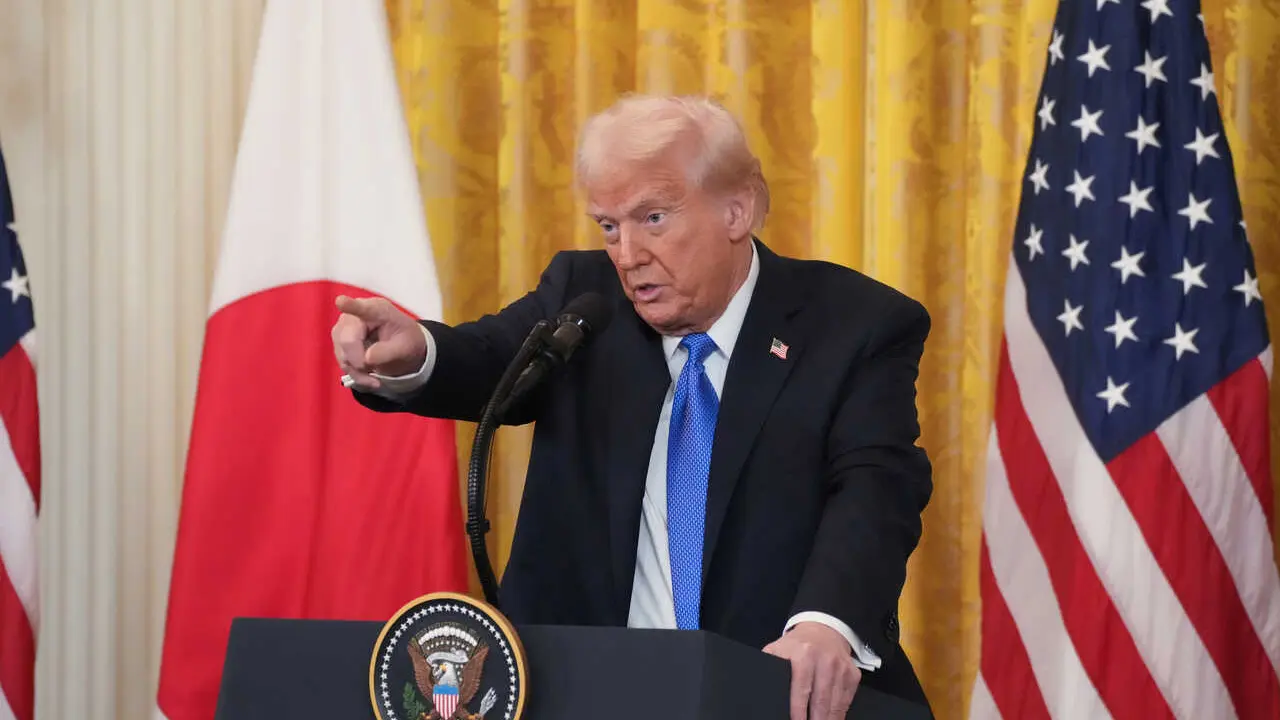 Archivo - El president de EEUU, Donald Trump