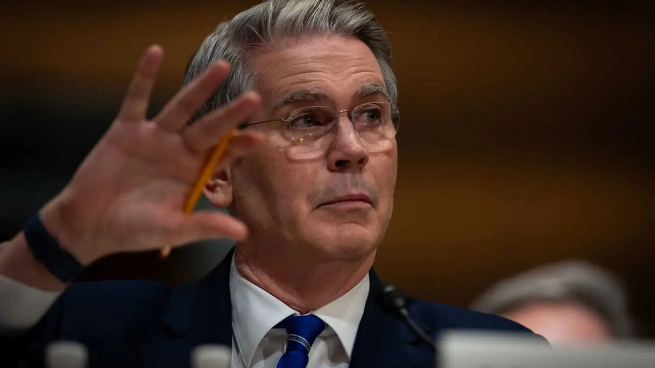 Archivo - El secretario del Tesoro de Estados Unidos, Scott Bessent.