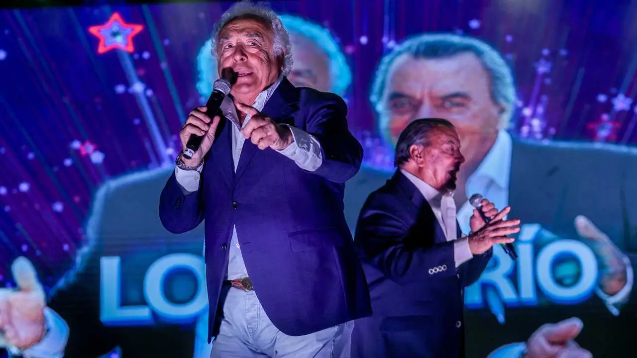 Archivo - Los del R&iacute;o act&uacute;an durante el Festival Horteralia 2024, en IFEMA Madrid, a 20 de abril de 2024, en Madrid (Espa&ntilde;a). (Foto de archivo).