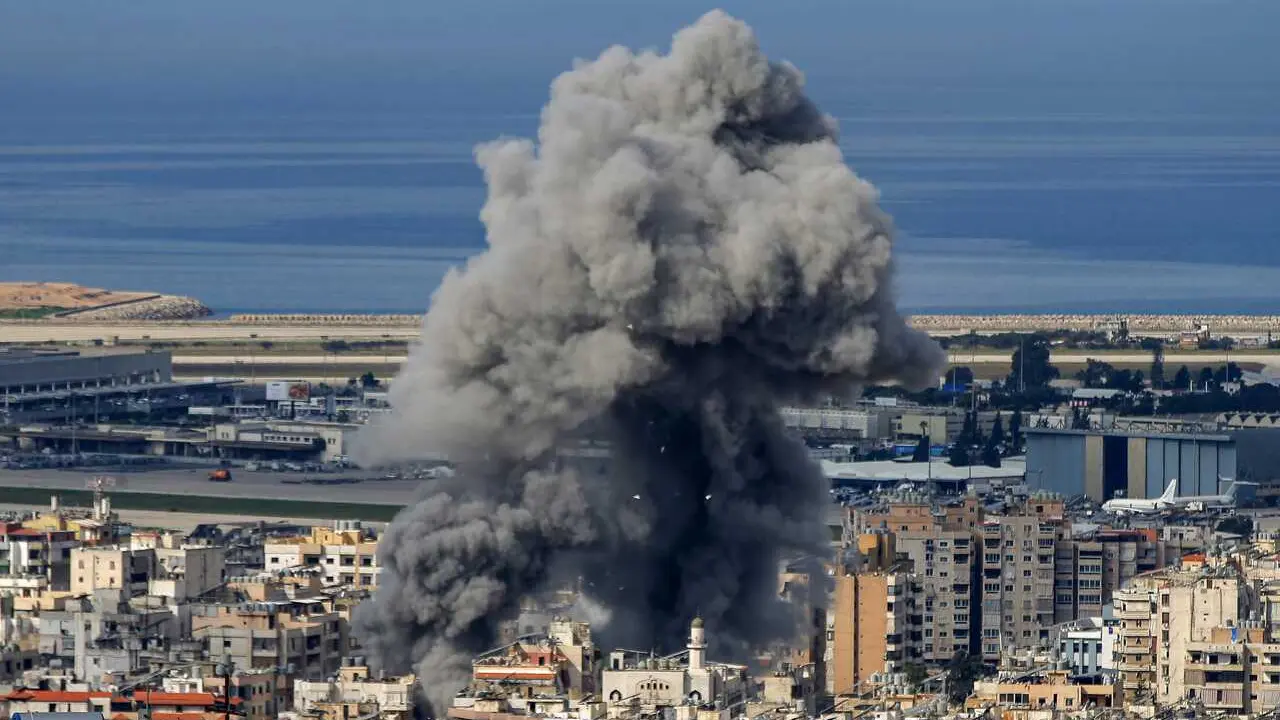 Bombardeo israel&iacute; sobre L&iacute;bano