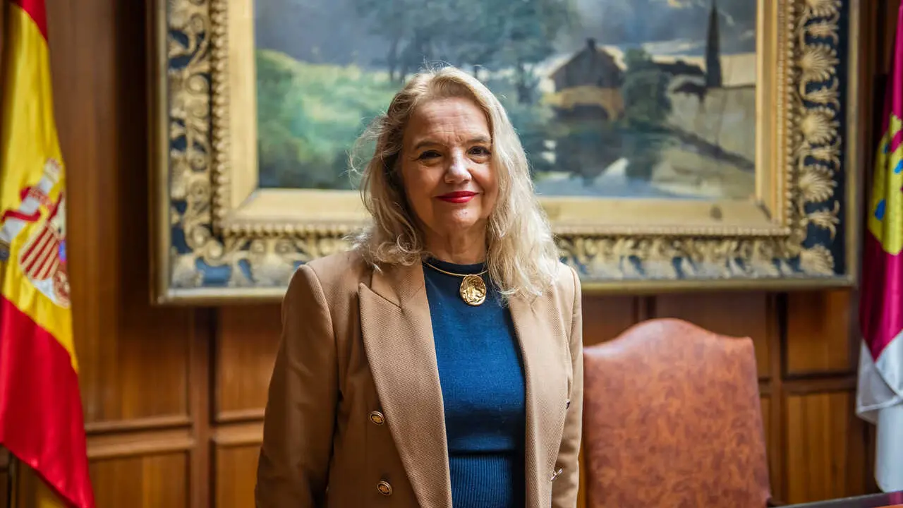 Archivo - La presidenta del Tribunal de Justicia de Castilla-La Mancha, Mar&iacute;a Pilar Astray