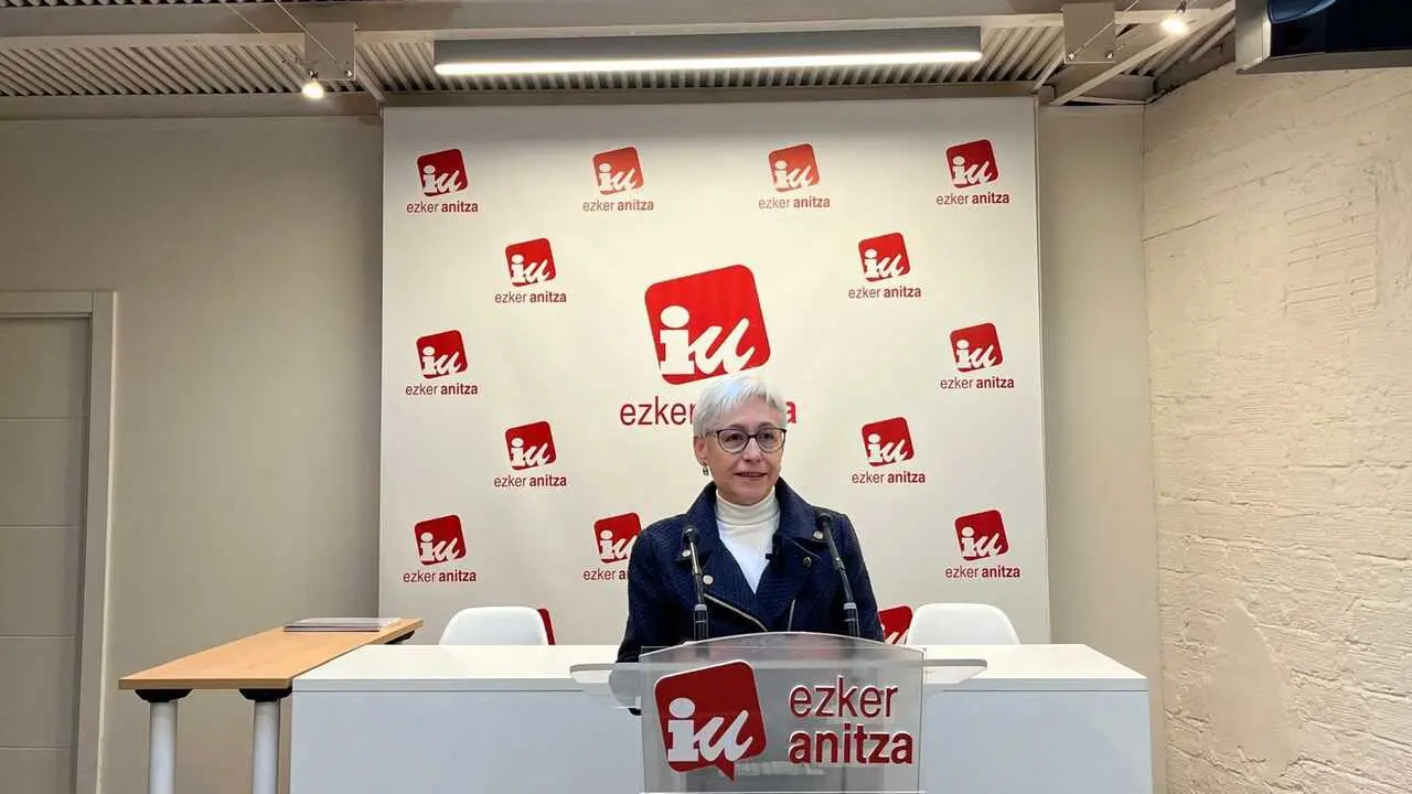 Coordinadora general de Ezker Anitza-IU, Arantza Gonz&aacute;lez Garc&iacute;a