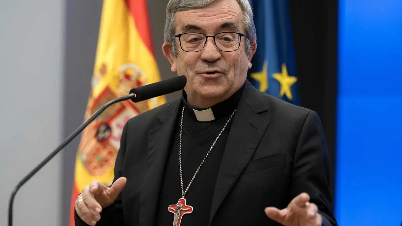 Archivo - El presidente de la Confederaci&oacute;n Episcopal Espa&ntilde;ola, Luis Arg&uuml;ello, en el Palacio de Parcent, a 8 de enero de 2026, en Madrid (Espa&ntilde;a). 