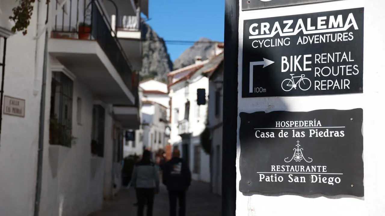 La localidad gaditana de Grazalema, gravemente afectada por el temporal pasado, avanza hacia la normalidad . A 23 de febrero de 2026 en Grazalema, C&aacute;diz (Andaluc&iacute;a, Espa&ntilde;a). 
