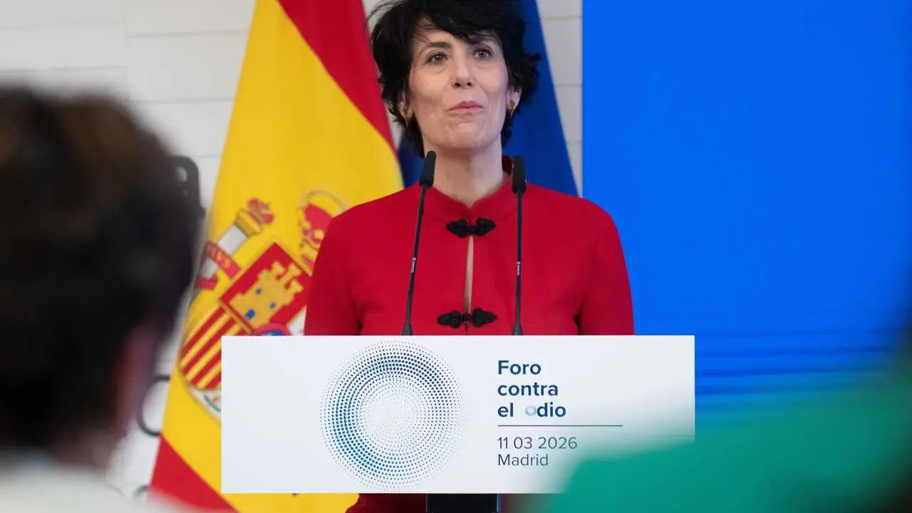 Archivo - La ministra de Inclusi&oacute;n, Seguridad Social y Migraciones, Elma Saiz