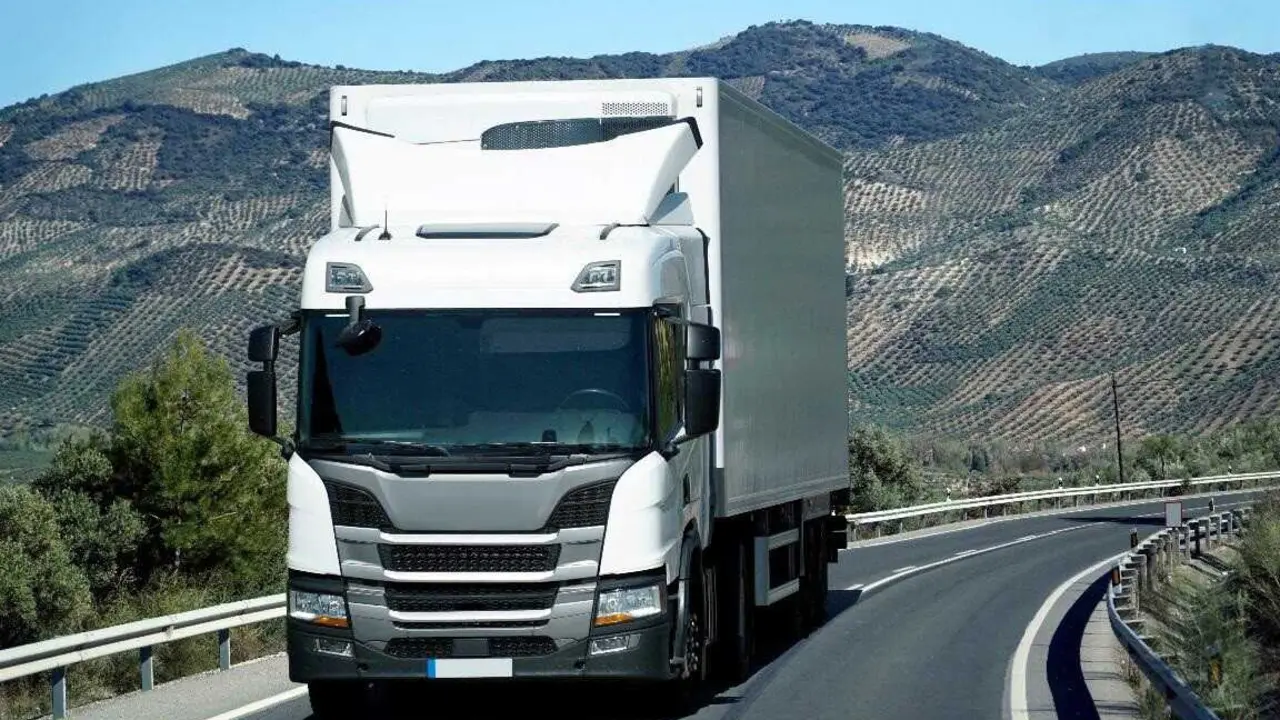 Cami&oacute;n de transporte.