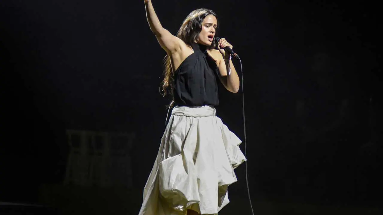 La cantante Rosal&iacute;a durante el Concierto-Manifiesto x Palestina en el Palau Sant Jordi, a 29 de enero de 2026, en Barcelona, Catalunya (Espa&ntilde;a). El Concierto-Manifiesto x Palestina, cuenta con artistas como Bad Gyal, Oques Grasses, Morad, Llu&iacute;s Llach, Amaia o Ferm&iacute;n Muguruza, como culminaci&oacute;n de la campa&ntilde;a de movilizaci&oacute;n Act x Palestine promovida por organizaciones palestinas de derechos humanos y una red de entidades europeas.,Image: 1070433376, License: Rights-managed, Restrictions: , Model Release: no, Credit line: Alberto Paredes / Europa Press / ContactoPhoto