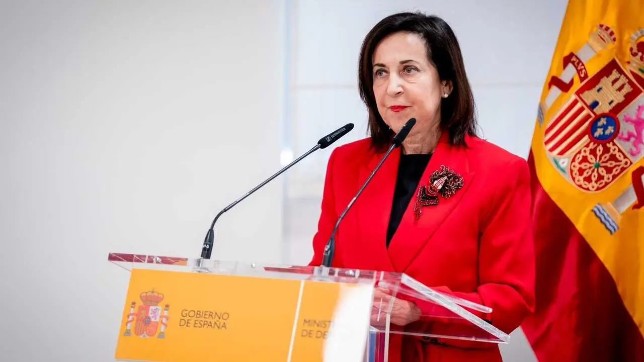 La ministra de Defensa, Margarita Robles, en la entrega de los premios 'Soldado Idoia Rodr&iacute;guez'