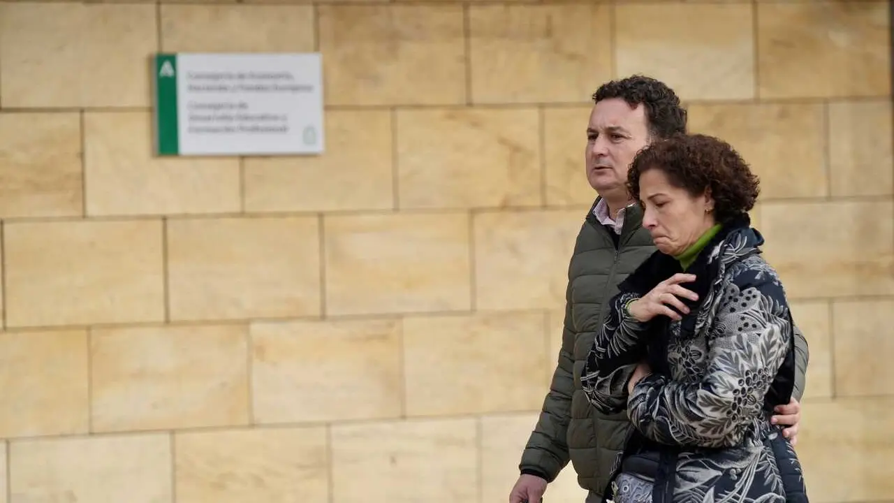 Archivo - Los padres de Sandra Pe&ntilde;a en imagen de archivo.