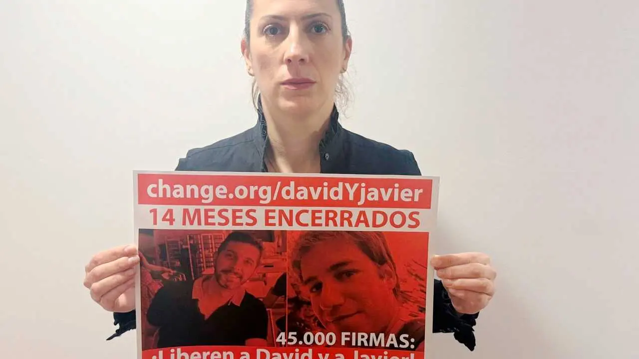 Laura Mara&ntilde;&oacute;n, hermana de Javier Mara&ntilde;&oacute;n, encarcelado en Guinea Ecuatorial.