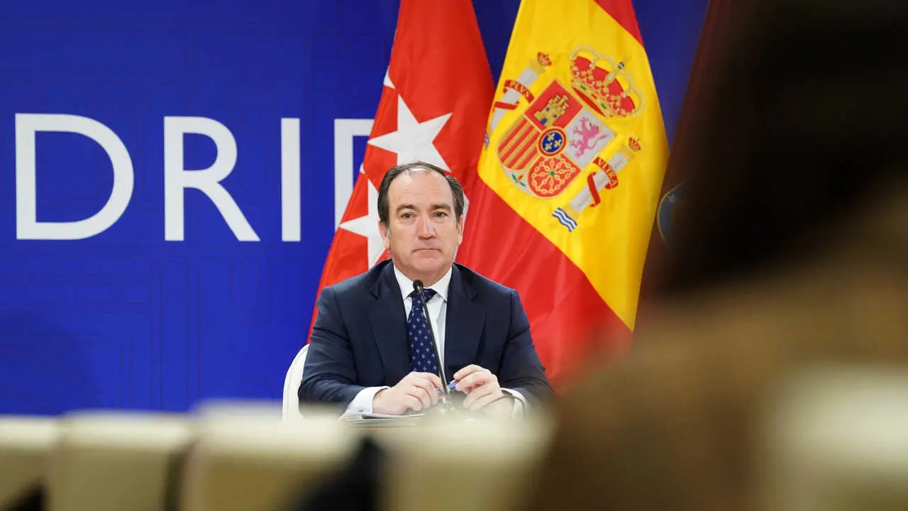 El delegado de Urbanismo, Medio Ambiente y Movilidad del Ayuntamiento de Madrid, Borja Carabante.