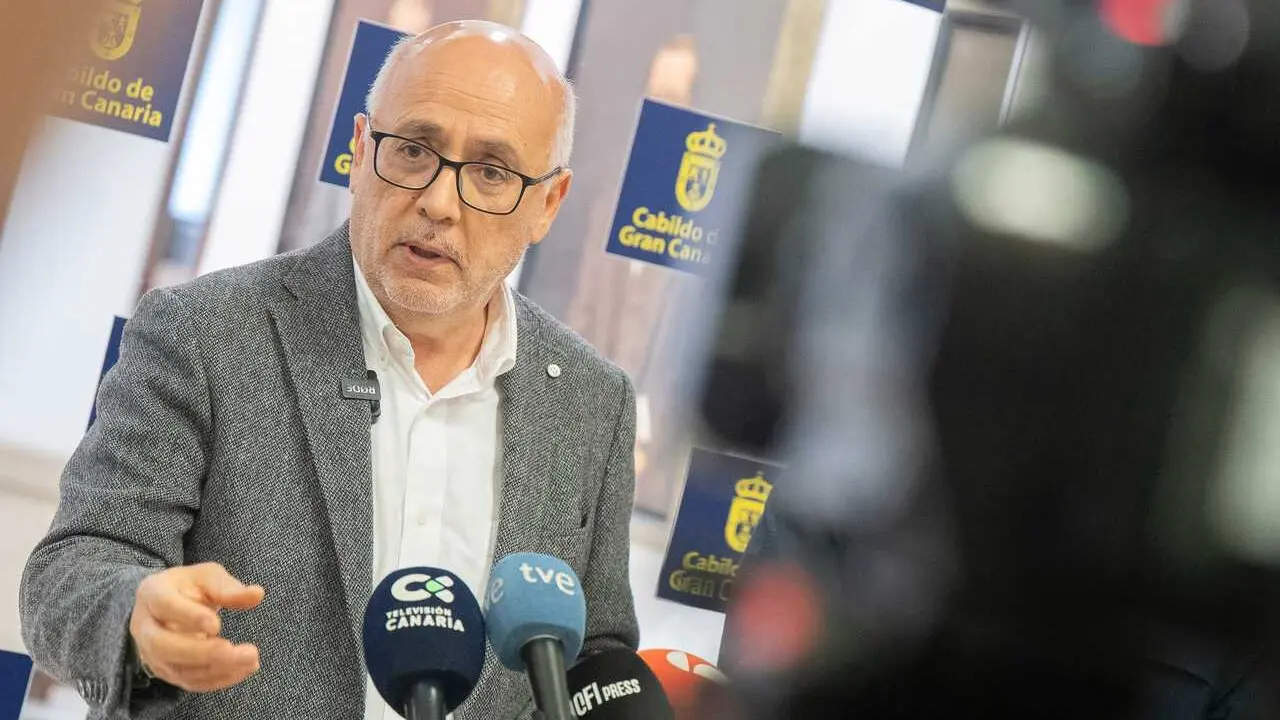 Archivo - El presidente del Cabildo de Gran Canaria, Antonio Morales