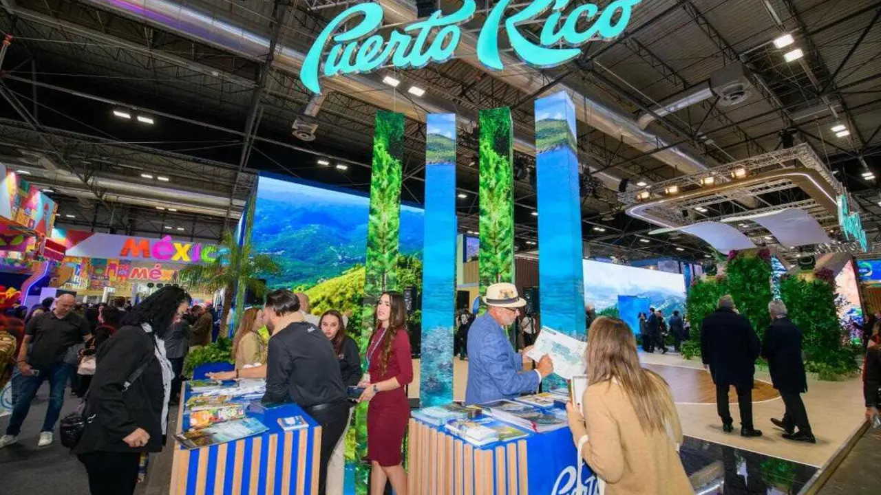 Stand de Puerto Rico en Fitur.