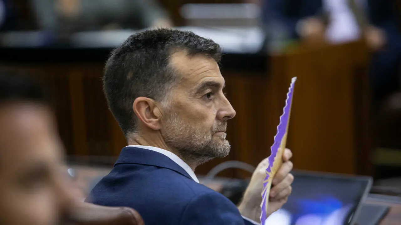 Archivo - Antonio Ma&iacute;llo, durante un debate en el Parlamento andaluz en una imagen de archivo.