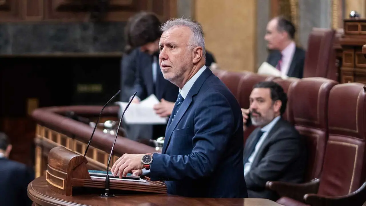 El ministro de Pol&iacute;tica Territorial y Memoria Democr&aacute;tica, &Aacute;ngel V&iacute;ctor Torres.