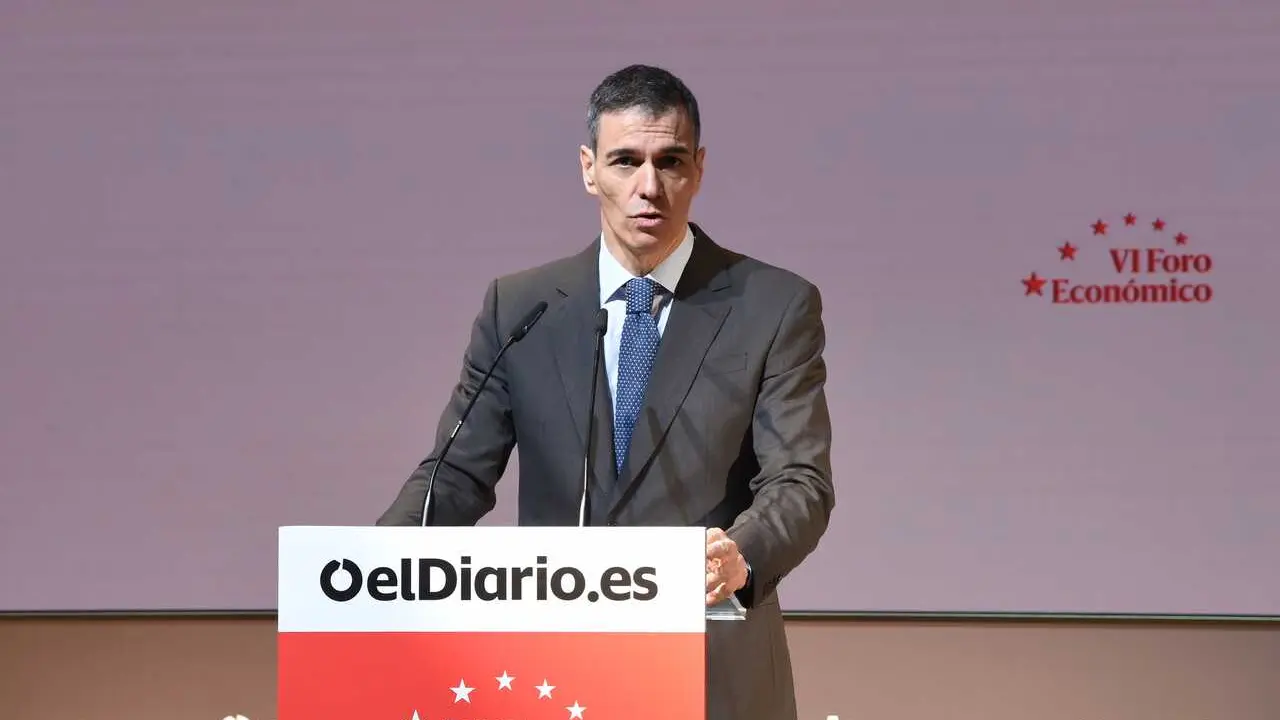 El presidente del Gobierno, Pedro s&aacute;nchez, 