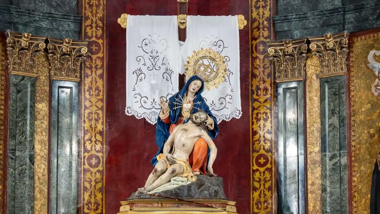 Imagen de la Virgen de la Caridad, patrona de Cartagena