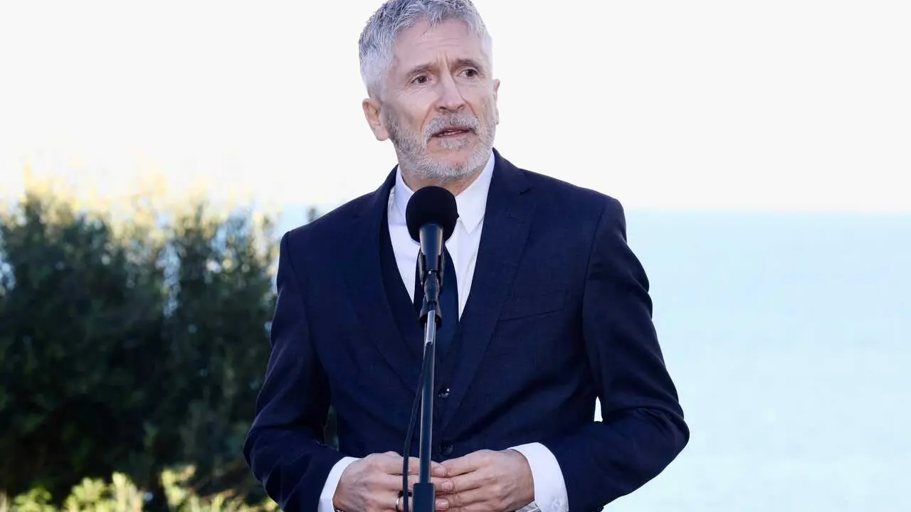 Archivo - El ministro de Interior Fernando Grande-Marlaska 