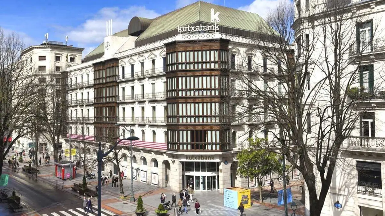 Sede de Kutxabank en Bilbao