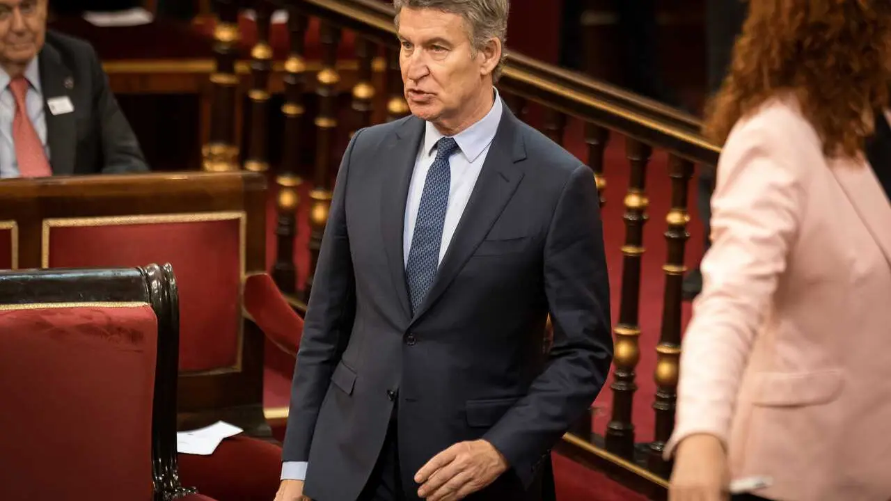 El presidente del Partido Popular, Alberto N&uacute;&ntilde;ez Feij&oacute;o, en una foto de archivo.