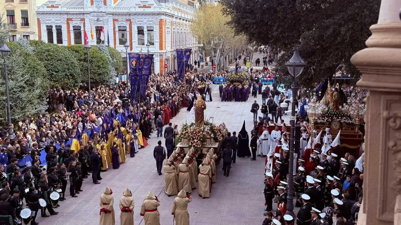 Procesi&oacute;n del Jueves Santo en Albacete