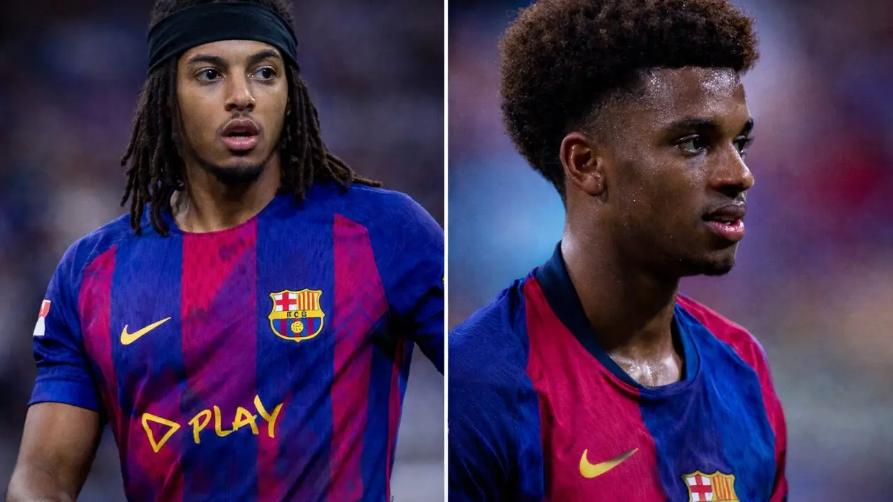 Alejandro Balde y Jules Kound&eacute;, listos para regresar con el FC Barcelona tras recibir el alta m&eacute;dica.