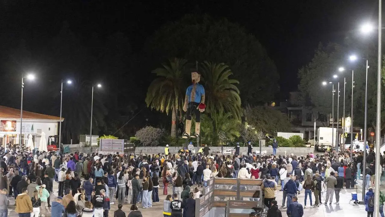 Teror acoge la Quema de Judas