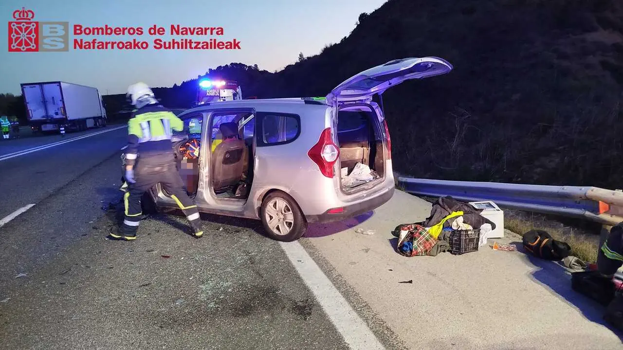 Imagen del veh&iacute;culo implicado en el accidente.