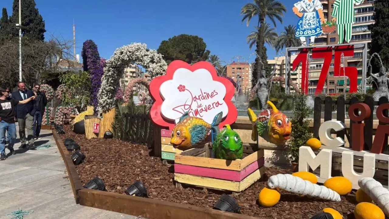 Jardines de Primavera en Murcia