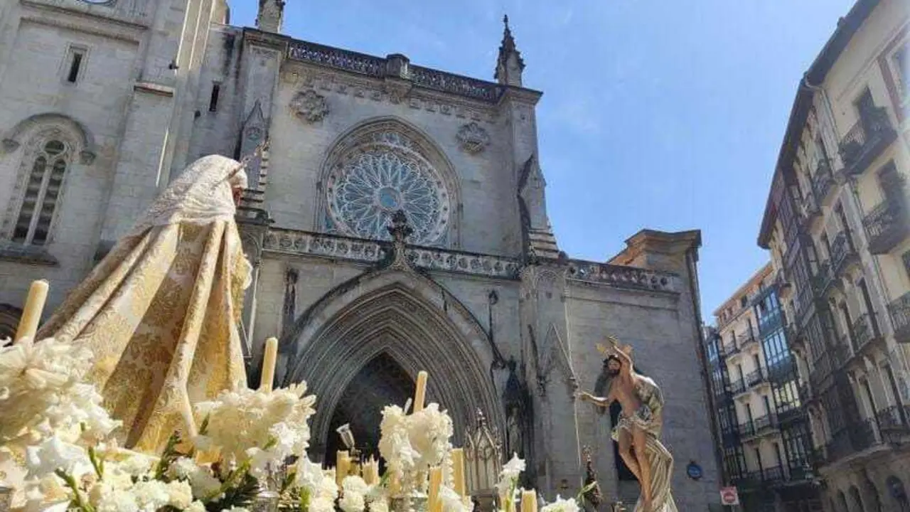 Porcesi&oacute;n de la Luz y de la Resurrecci&oacute;n en Bilbao