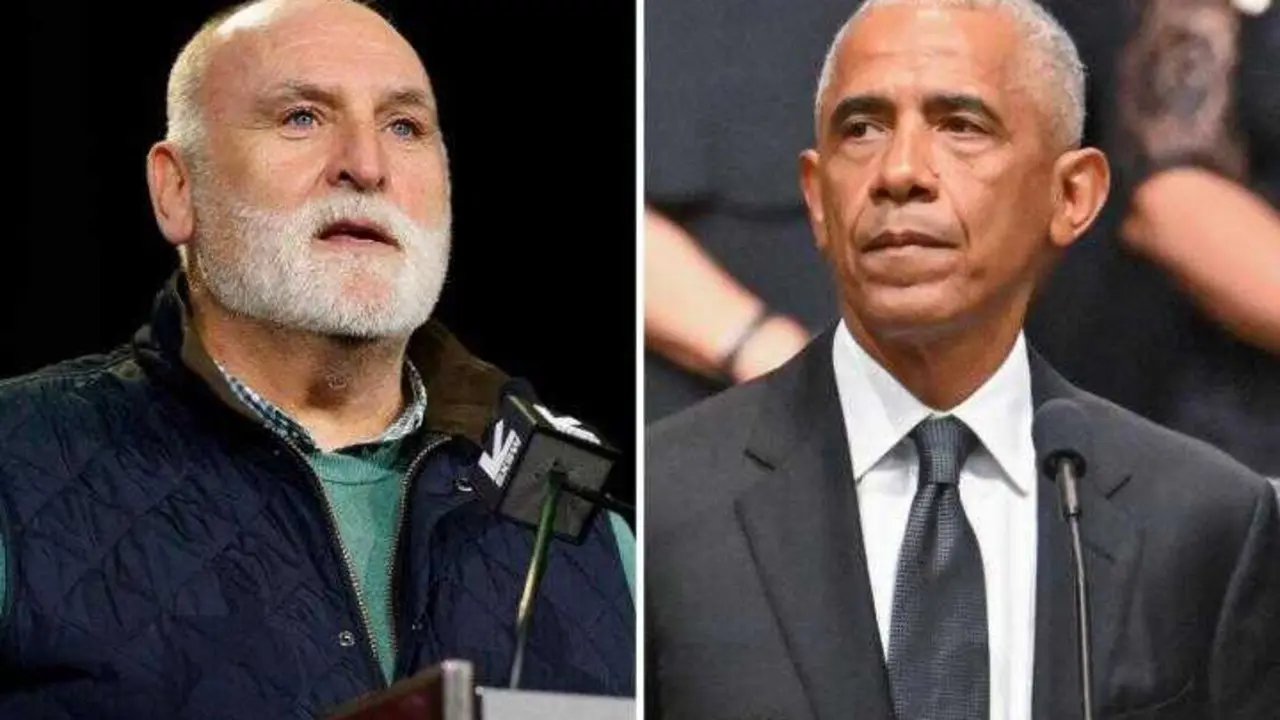 El Chef Jos&eacute; Andr&eacute;s y Barack Obama