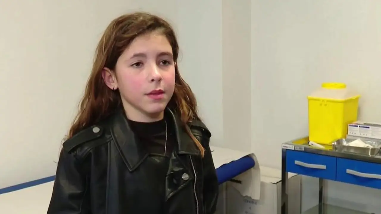 La joven Noa afectada por migra&ntilde;as