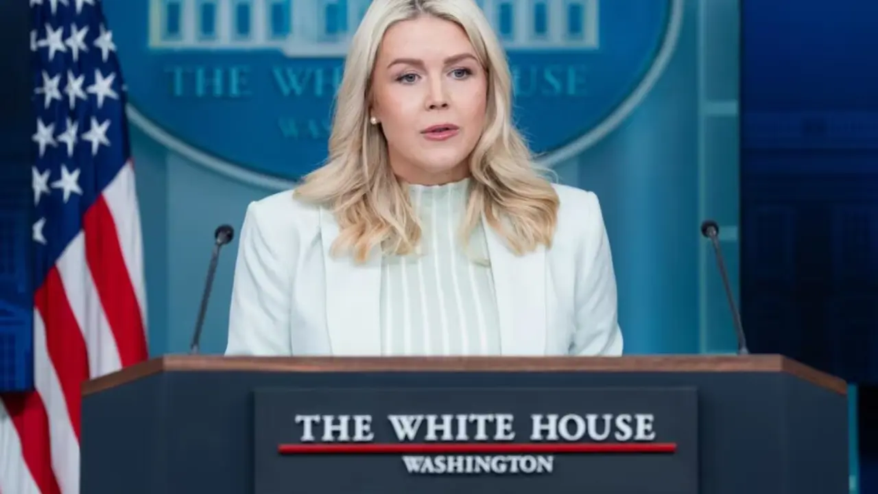 La portavoz de la Casa Blanca, Karoline Leavitt, en una imagen de archivo