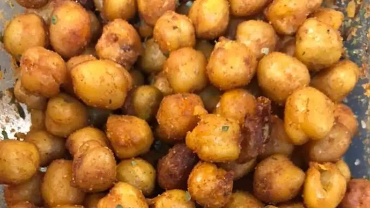 Garbanzos en Air Fryer