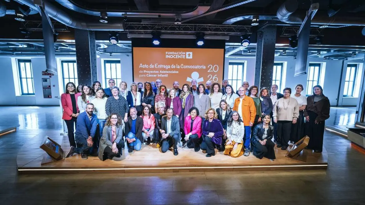 Fundaci&oacute;n Inocente, Inocente entrega m&aacute;s de un mill&oacute;n de euros a 53 proyectos para acompa&ntilde;ar a menores con c&aacute;ncer