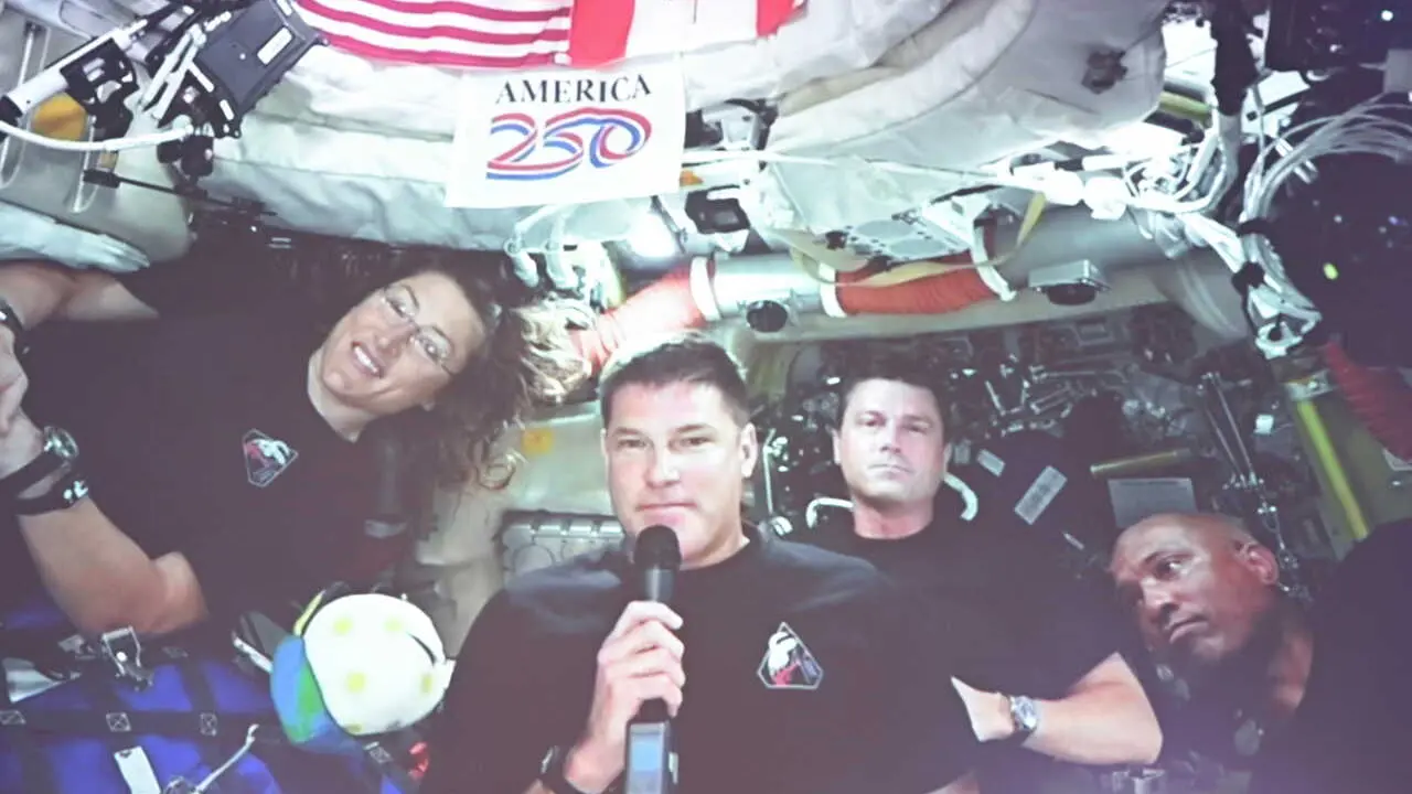 Los astronautas de la misi&oacute;n Artemis II. 