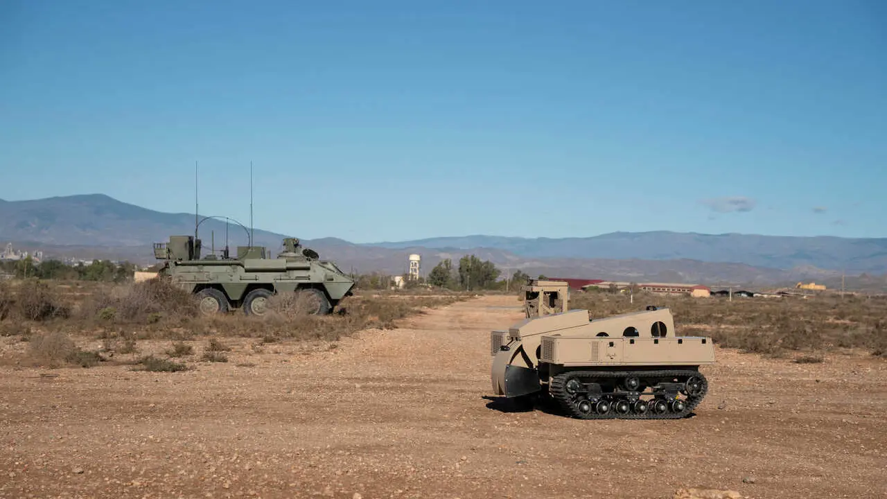 Archivo - El Ej&eacute;rcito de Tierra realiza una demostraci&oacute;n din&aacute;mica en el Campo de Maniobras y Tiro '&Aacute;lvarez de Sotomayor' en Viator (Almer&iacute;a). A 30 de octubre de 2025, en Viator, Almer&iacute;a (Andaluc&iacute;a, Espa&ntilde;a).