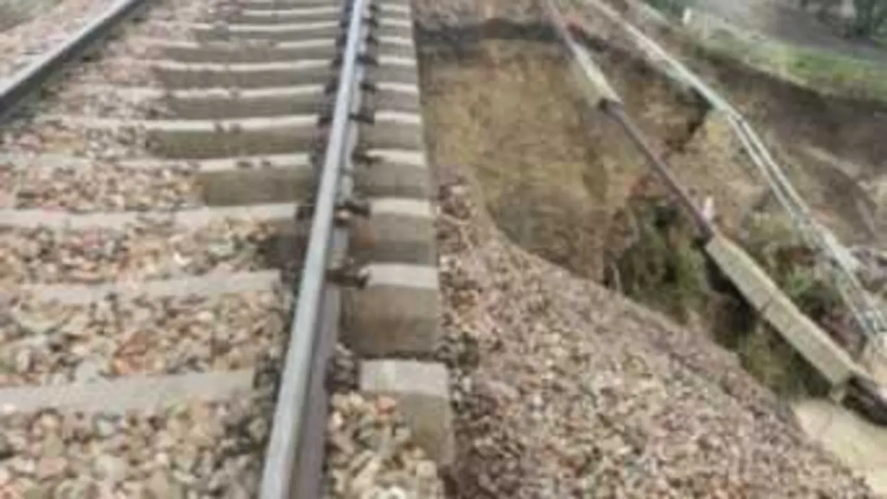 Da&ntilde;os en el tramo comprendido entre Arjonilla y Marmolejo