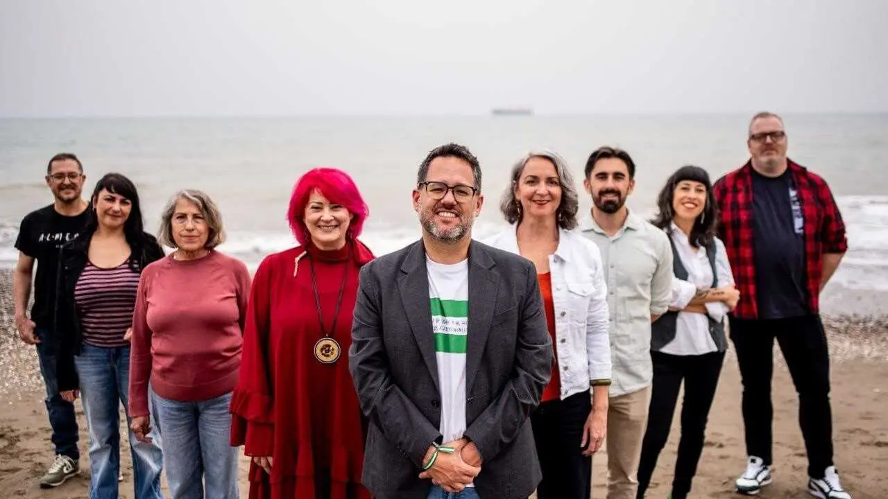Presentaci&oacute;n en M&aacute;laga de la candidatura de Adelante Andaluc&iacute;a.