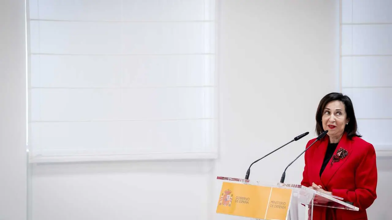 La ministra de Defensa, Margarita Robles, preside el acto de entrega del premio &lsquo;Soldado Idoia Rodr&iacute;guez&rsquo; 2026, a 19 de marzo de 2026, en Madrid (Espa&ntilde;a). El galard&oacute;n &lsquo;Soldado Idoia Rodr&iacute;guez, Mujer en las Fuerzas Armadas&rsquo; reconoce trayectorias que han im