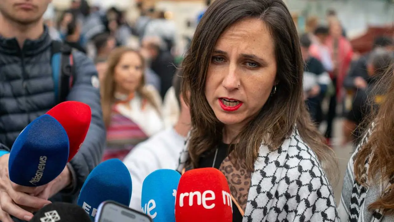 La secretaria general de Podemos, Ione Belarra