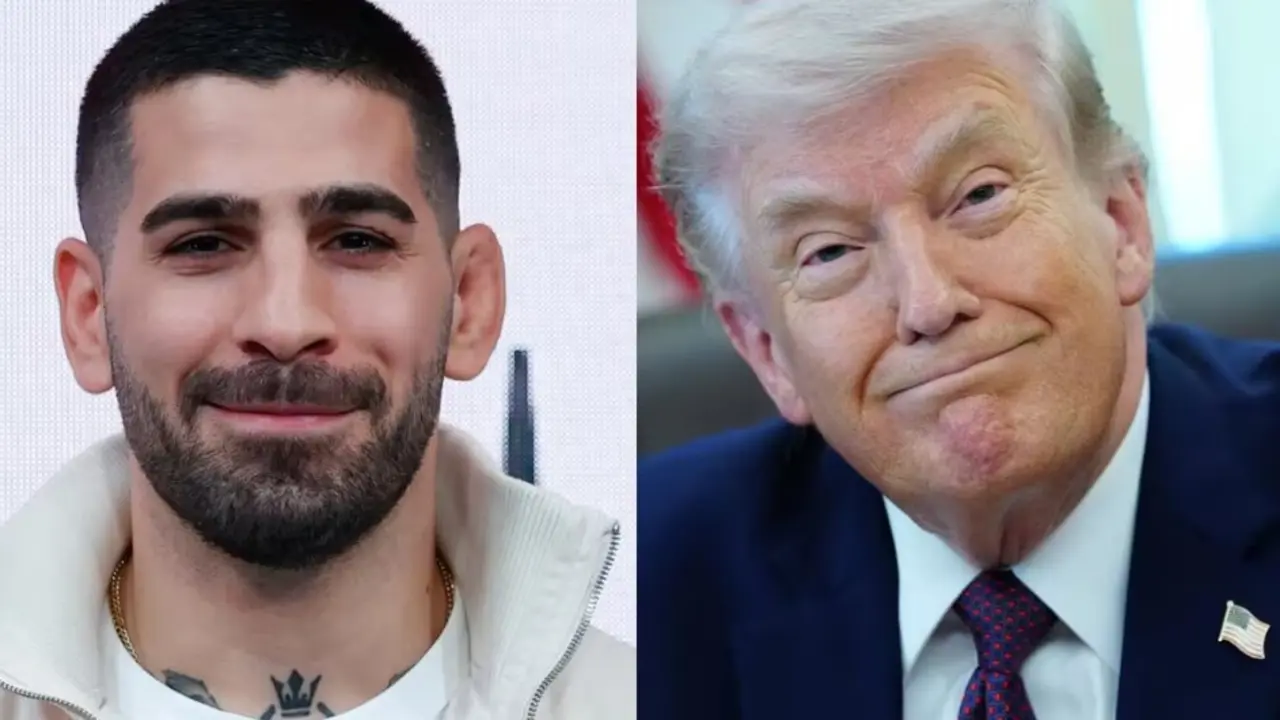 Illia Topuria y Donald Trump