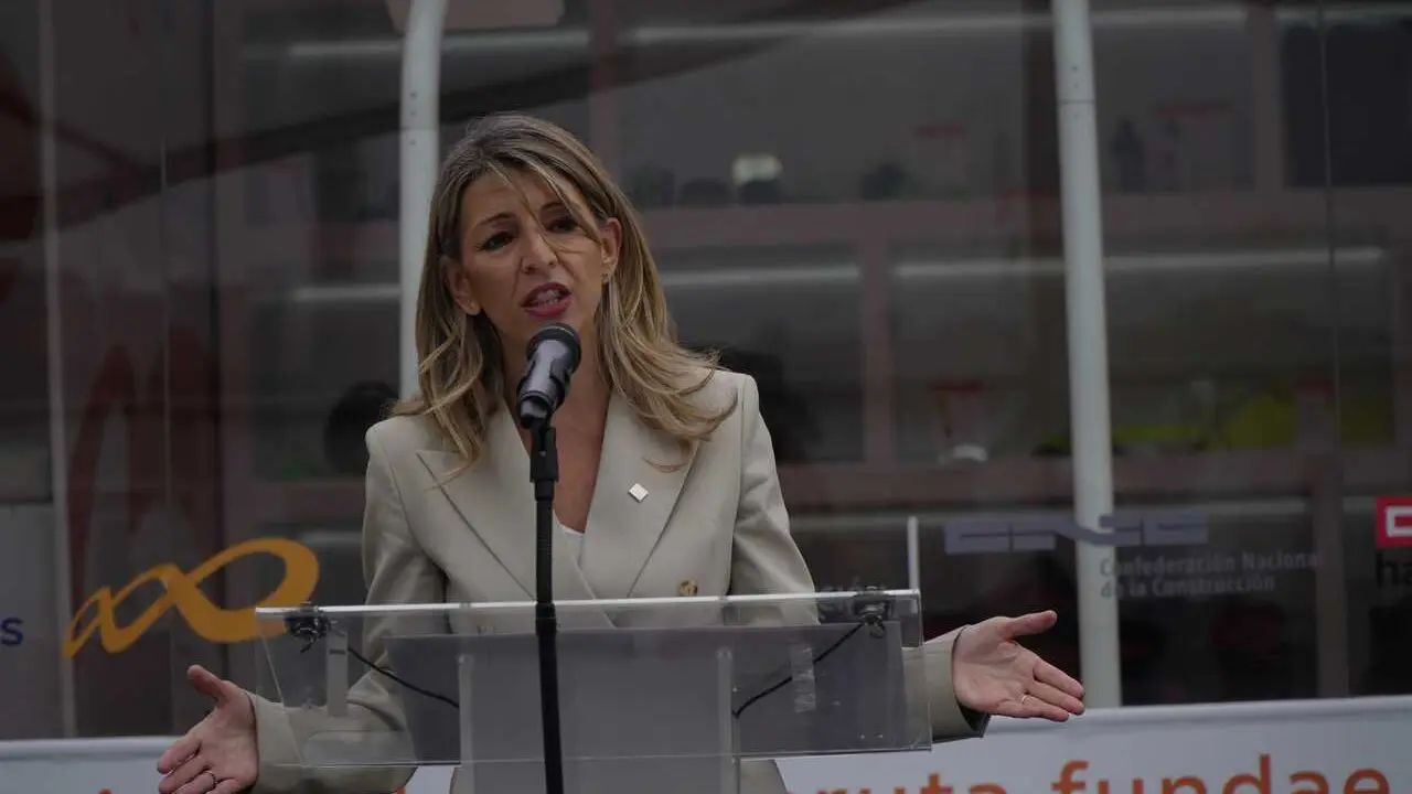 La vicepresidenta segunda del Gobierno y ministra de Trabajo y Econom&iacute;a Social, Yolanda D&iacute;az.