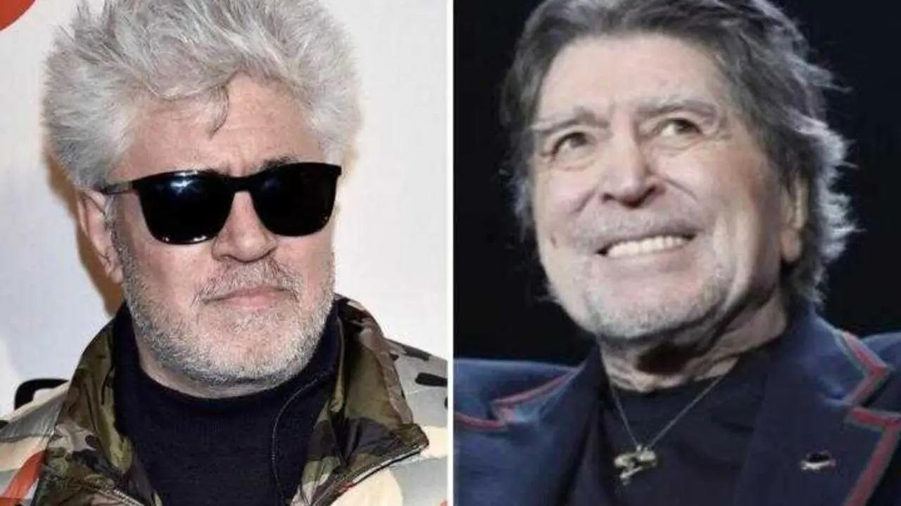 Pedro Almod&oacute;var y Joaqu&iacute;n Sabina