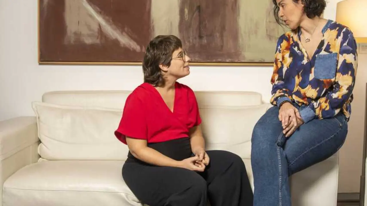 Nadia Ahufinger y Mari Aguilera, coautoras del estudio.