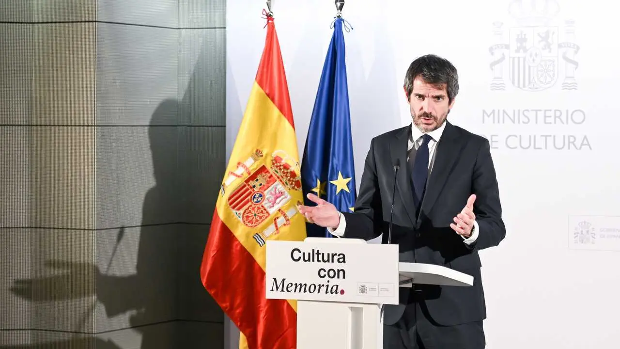 El ministro de Cultura, Ernest Urtasun.