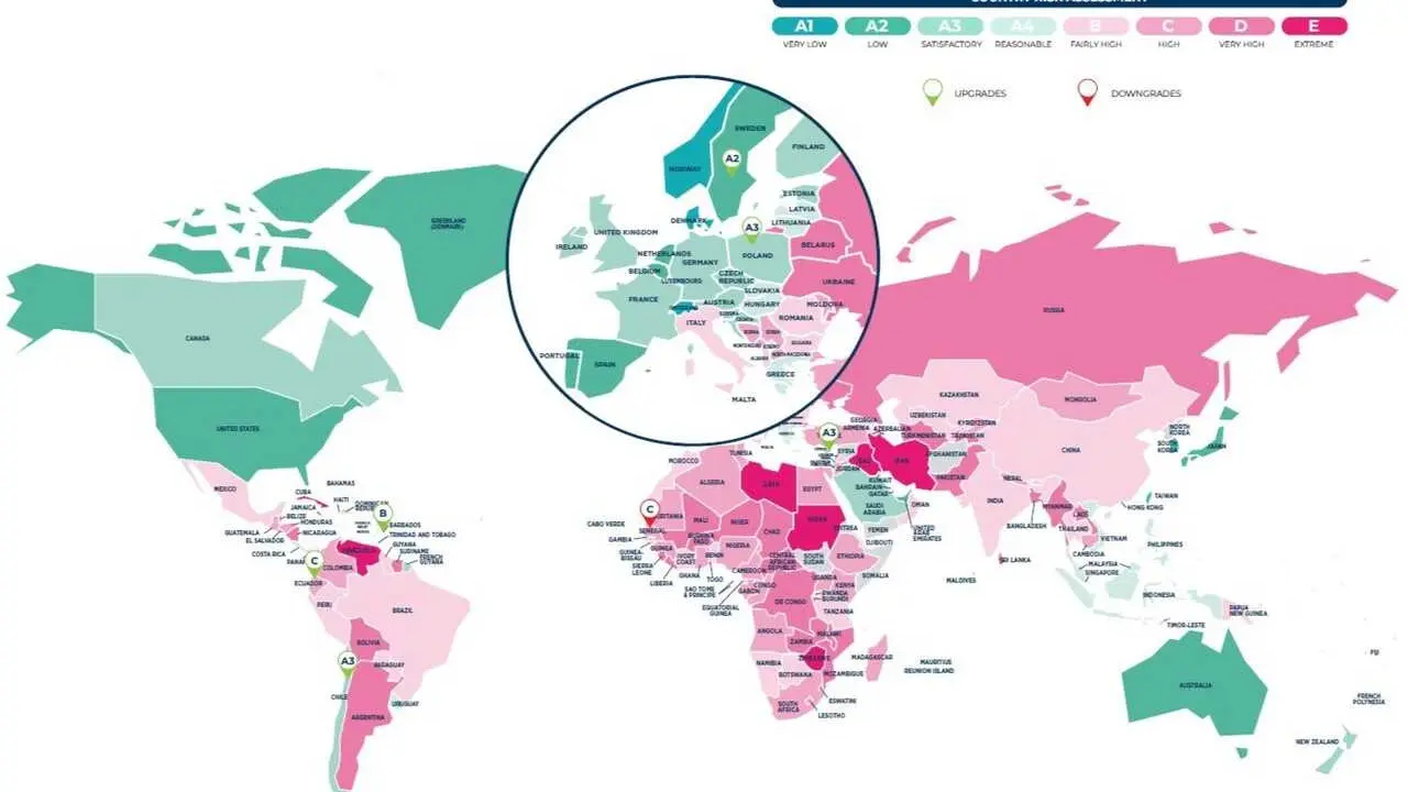 Espa&ntilde;a se sit&uacute;a entre las econom&iacute;as avanzadas con menor nivel de riesgo, por delante de Alemania o Francia, seg&uacute;n Cofade.
